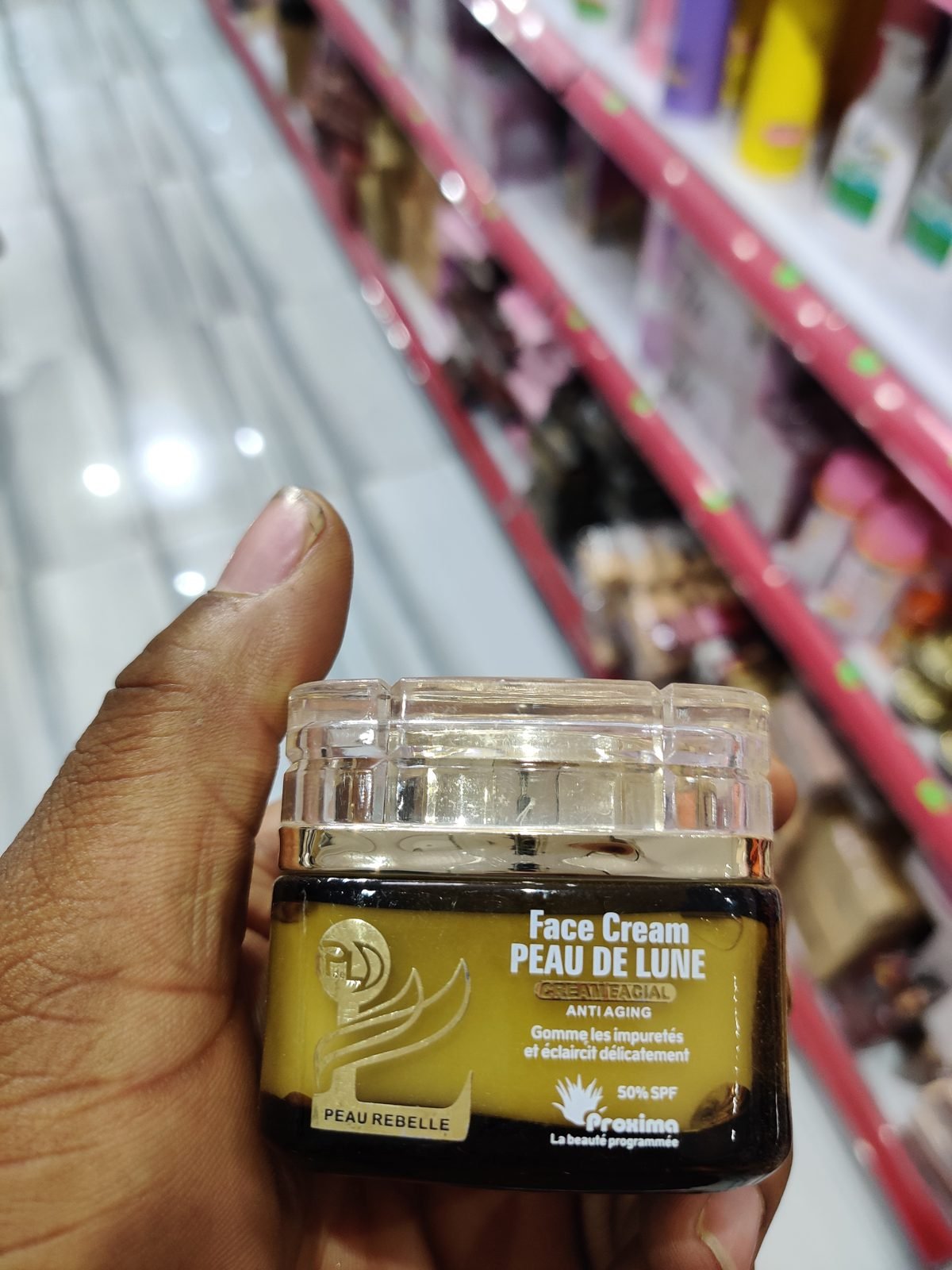 PDL / Proxima Peau Rebelle, Cream Facial, Anti Aging, 50% SPF