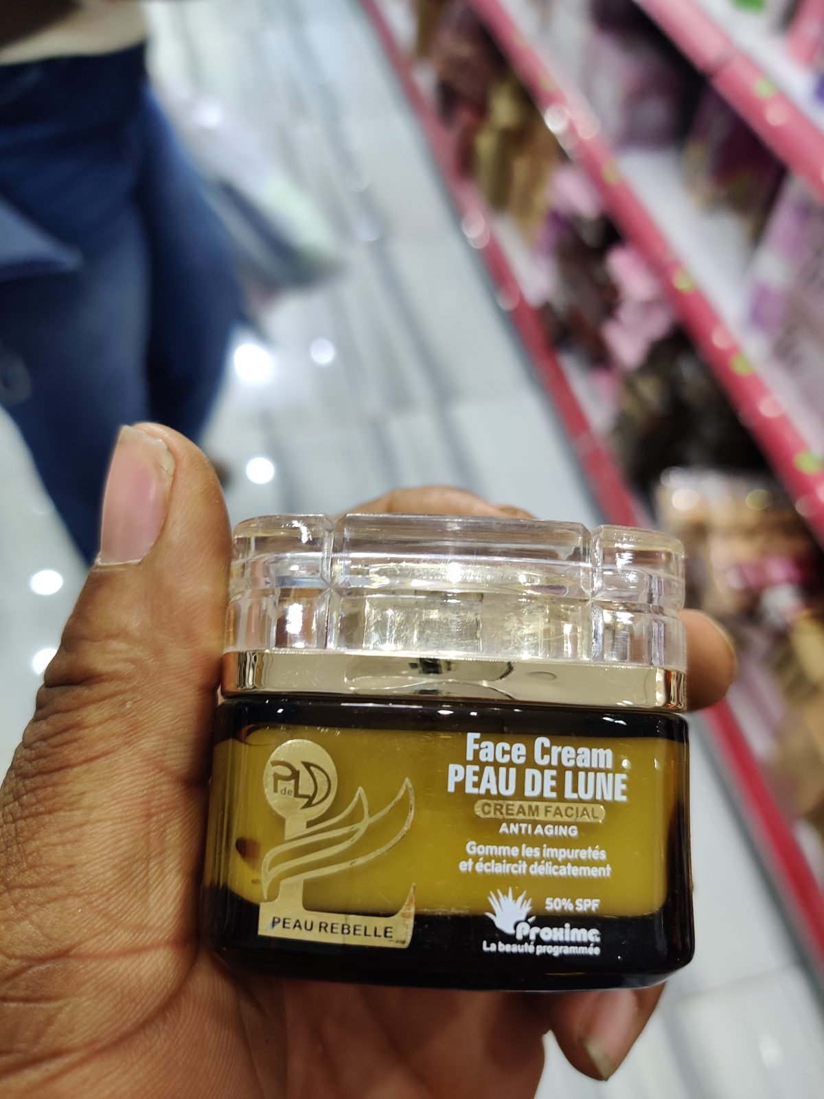 PDL / Proxima Peau Rebelle, Cream Facial, Anti Aging, 50% SPF