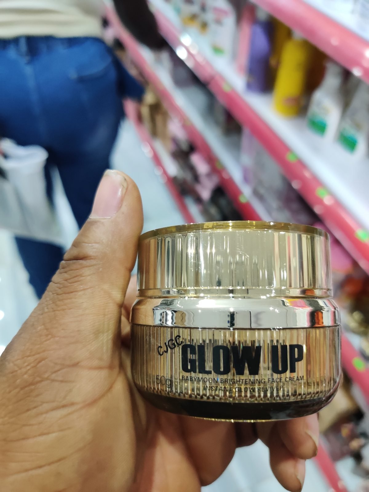 CJGC Glow Up Babymoon Brightening Face Cream, Instant Glow Reviver 50g