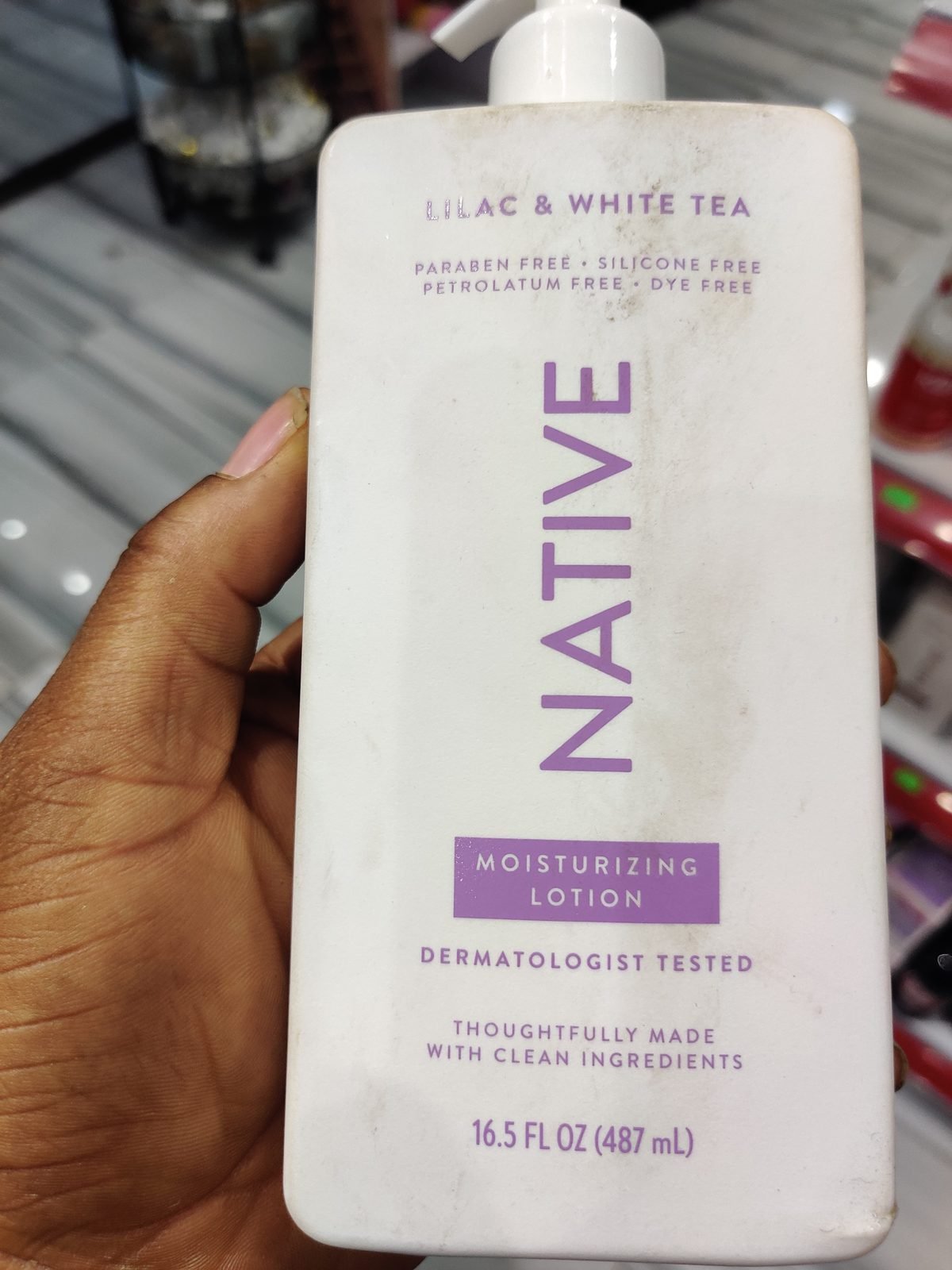 Native Lilac & White Tea Moisturizing Lotion 487ml