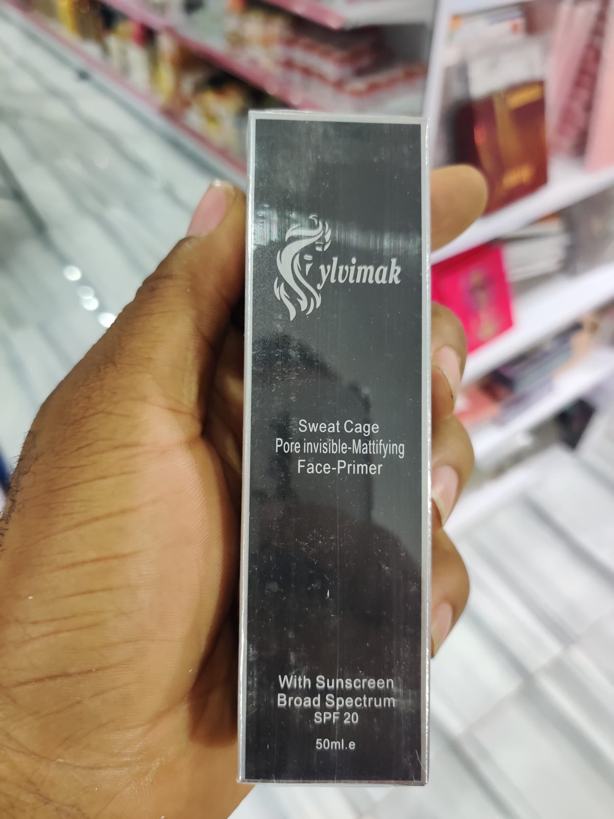Sylvimak Sweat Cage Pore Invisible-Mattifying Face-Primer SPF20 50ml