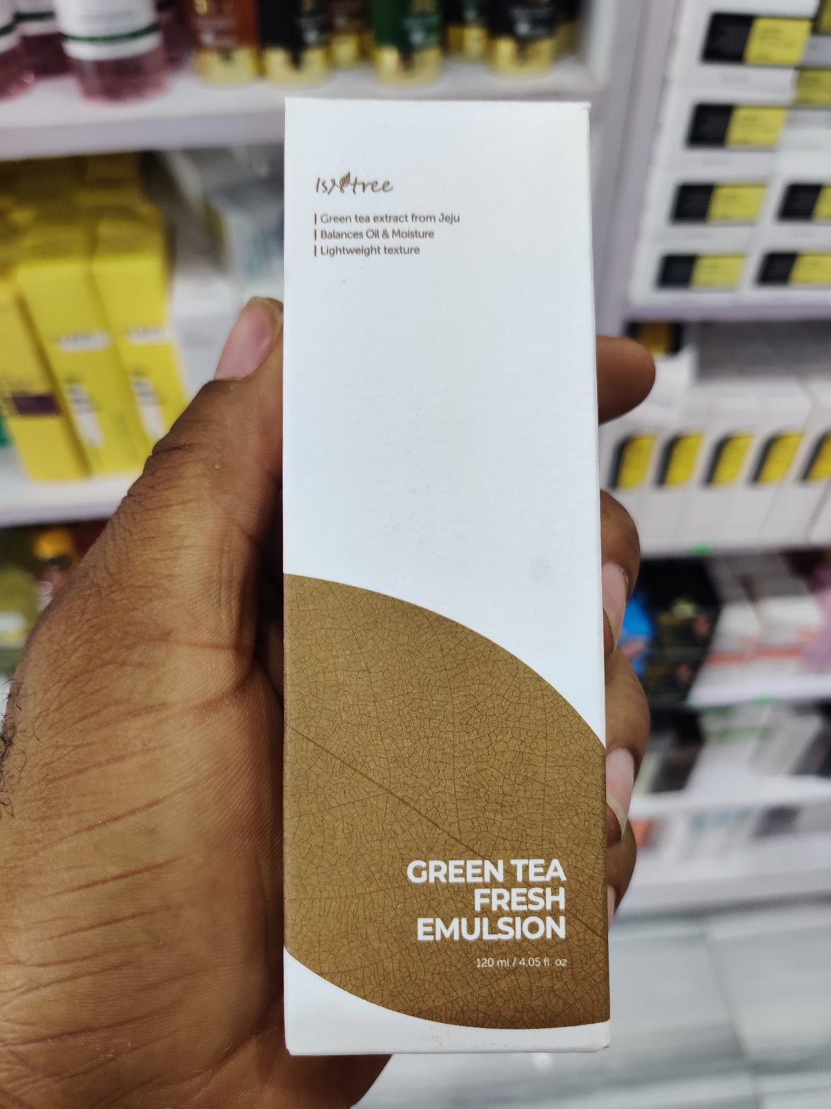 Isntree Green Tea Fresh Emulsion 120ml