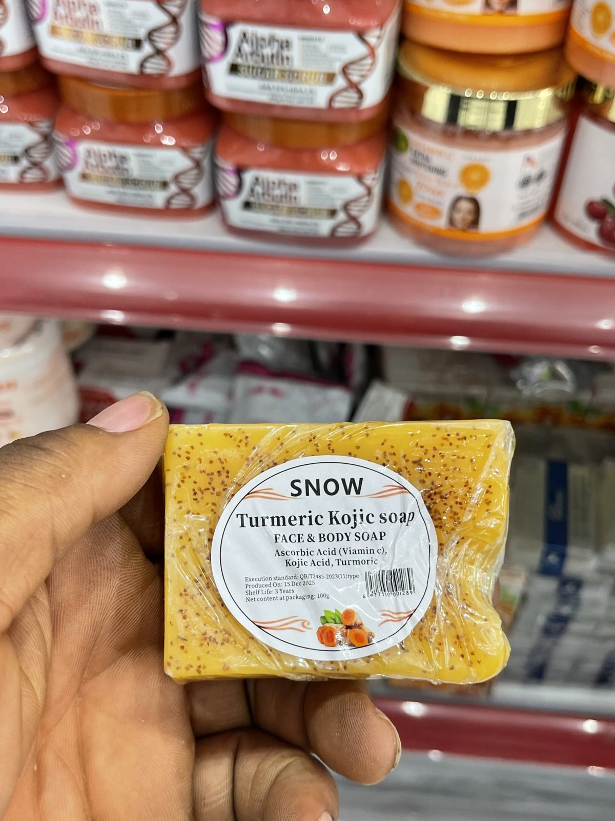 SNOW Turmeric Kojic soap