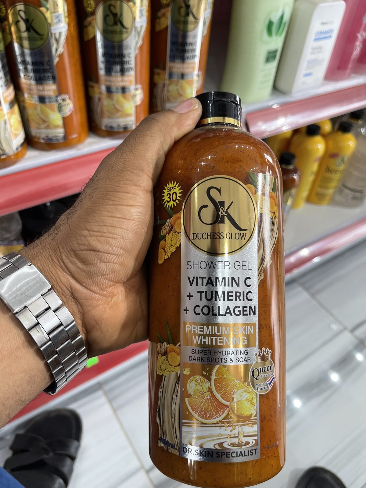 Sk Duchess Glow Shower Gel Vitamin C+Tumeric+Collagen