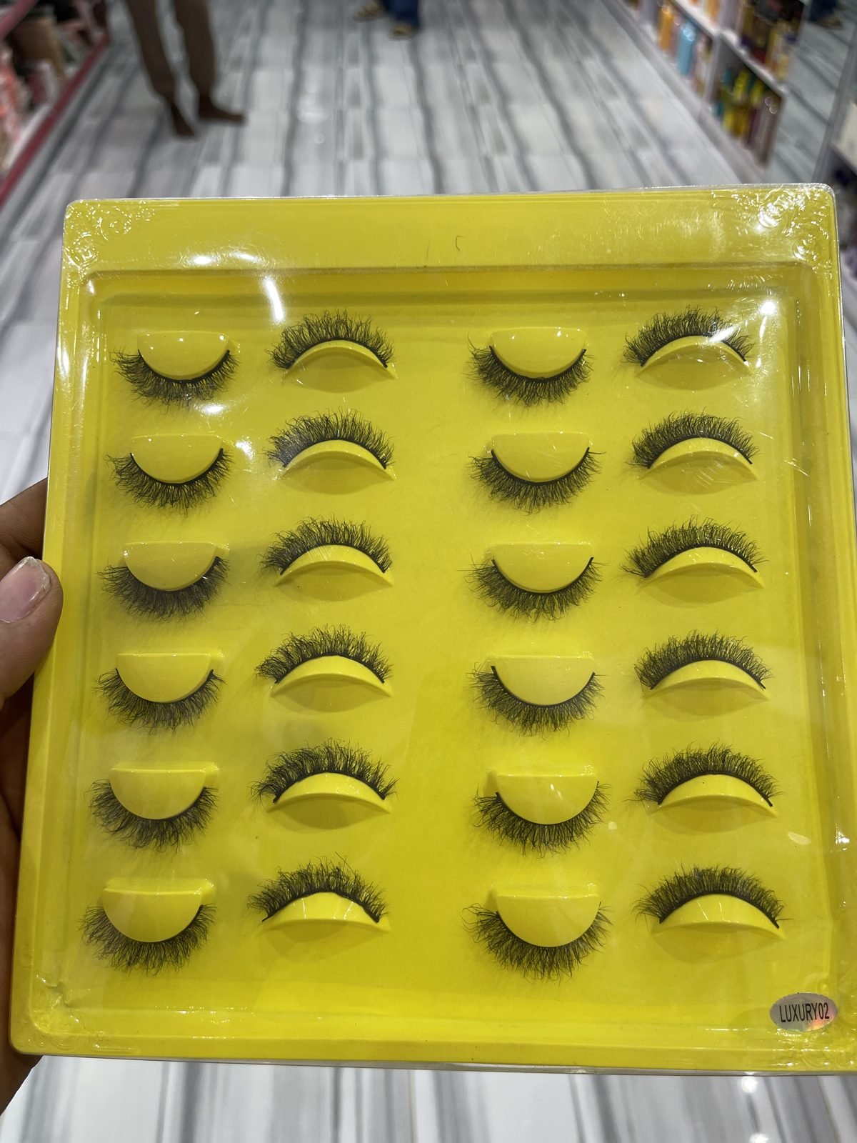 lash tray code LUXURY02