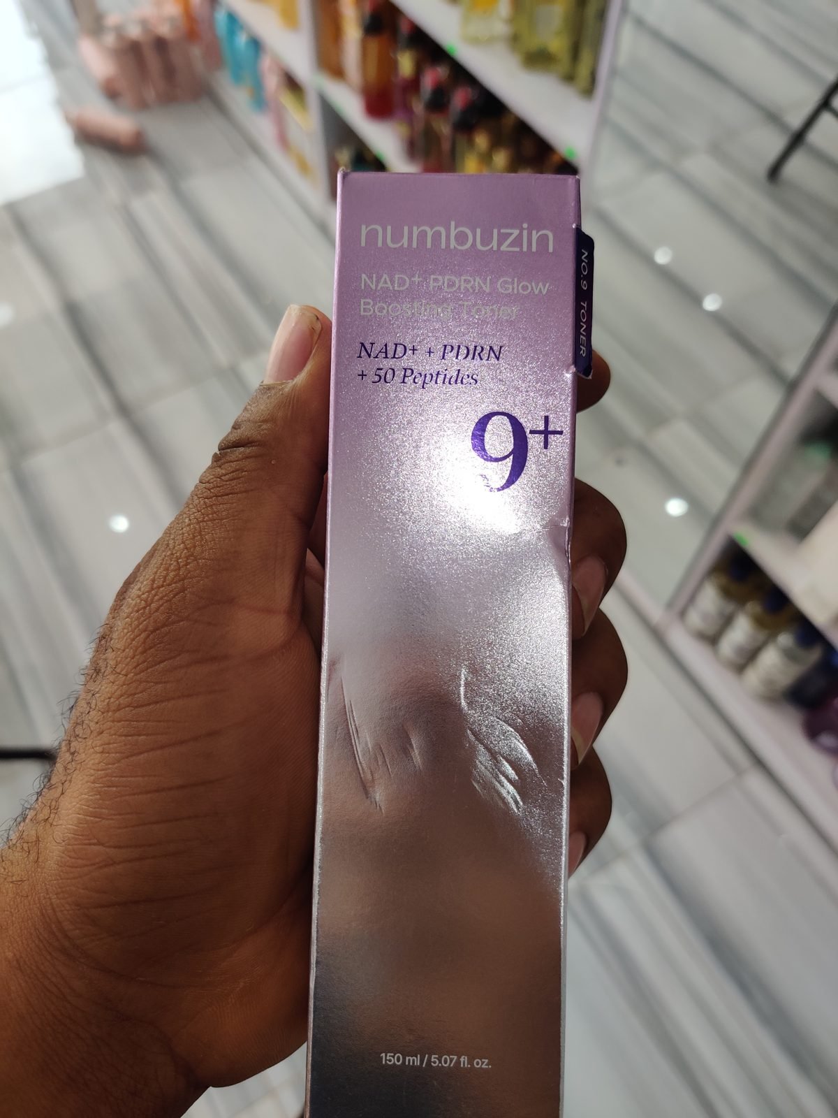 numbuzin No.9 Toner - NAD+ PDRN Glow Boosting Toner (NAD+ + PDRN + 50 Peptides) 150 ml / 5.07 fl.oz